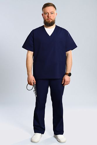 Doctorbig / Костюм хирургический мужской (короткий рукав) арт. 7-40-01-1